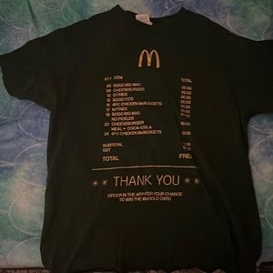 Nice green McDonald’s shirt for sale!!
